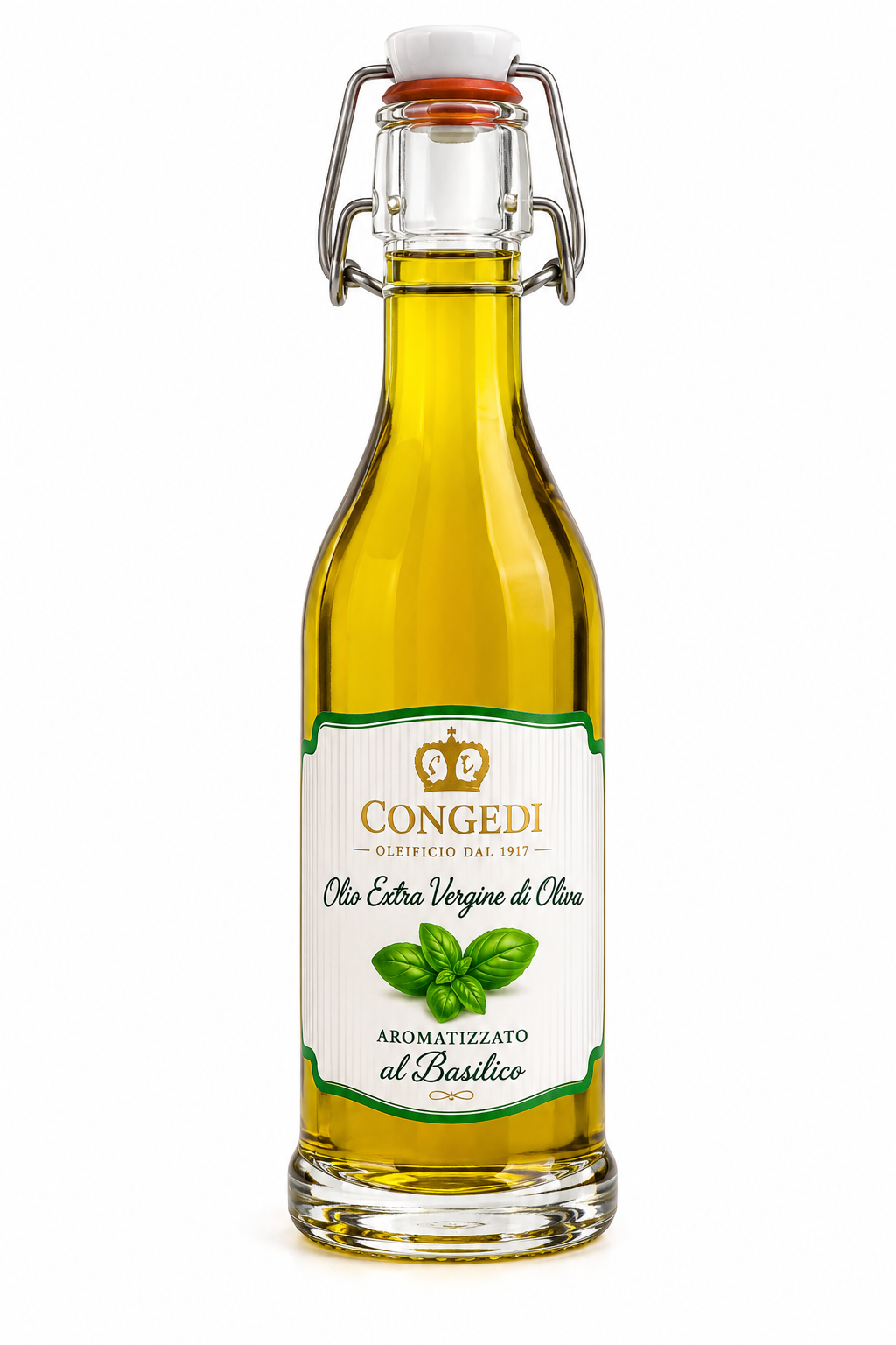 Congedi – Olio Extra Vergine di Olivia - Basilico