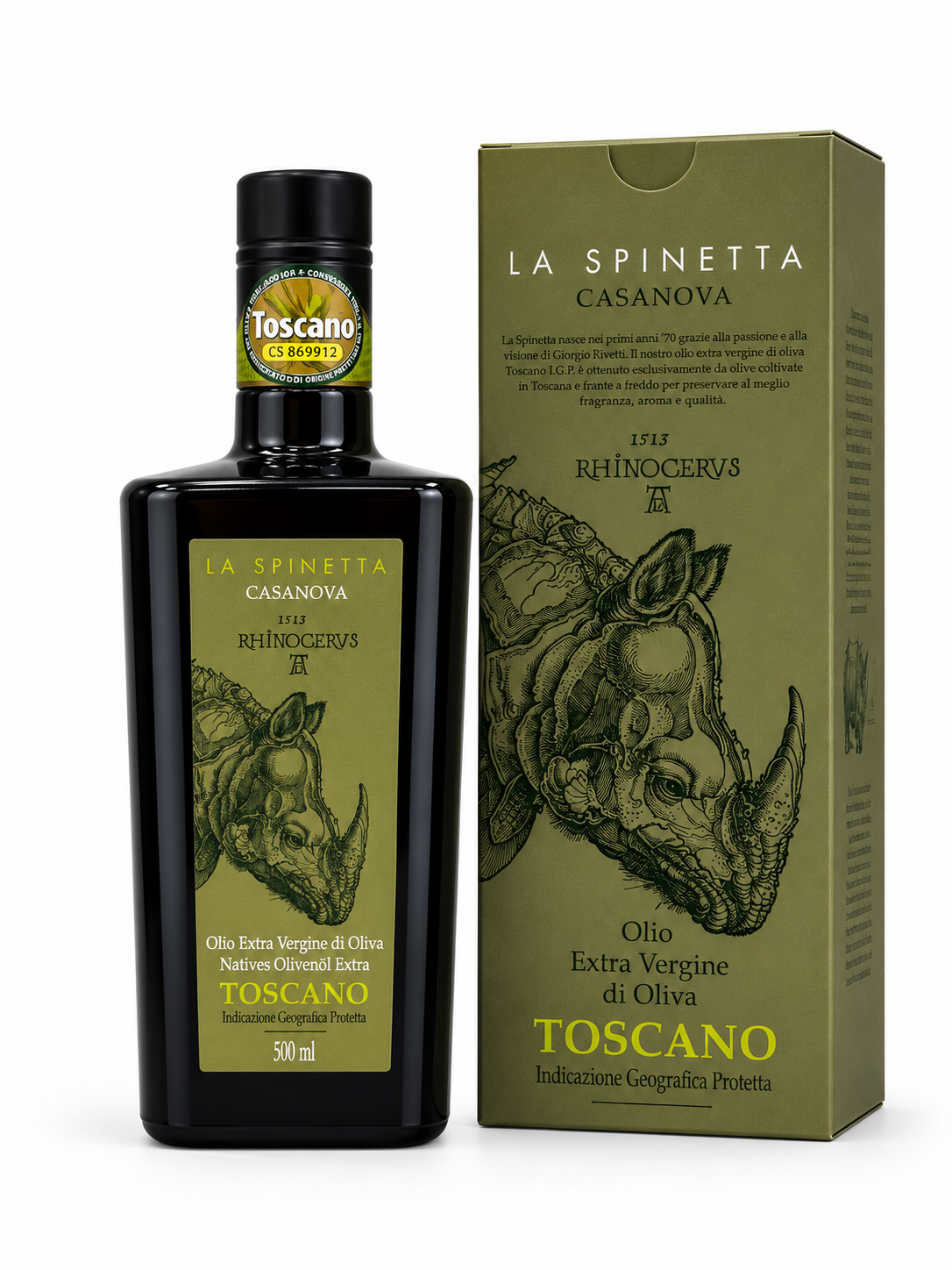 La Spinetta Olio Extra Vergine di Oliva Toscano - 500ml
