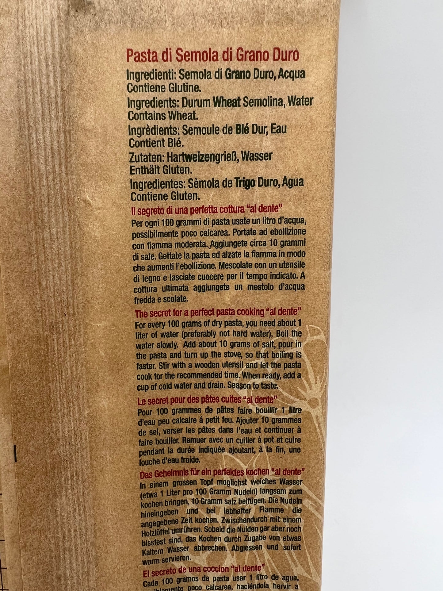 Rustichella d´Abbruzzo: Nudeln aus Hartweizengrieß