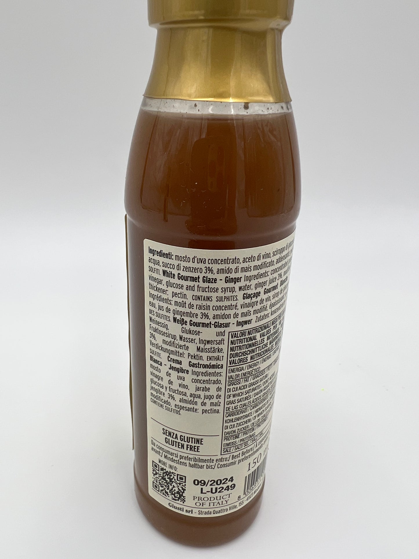 Giuseppe Giusti Crema aus Modena, Ingwer