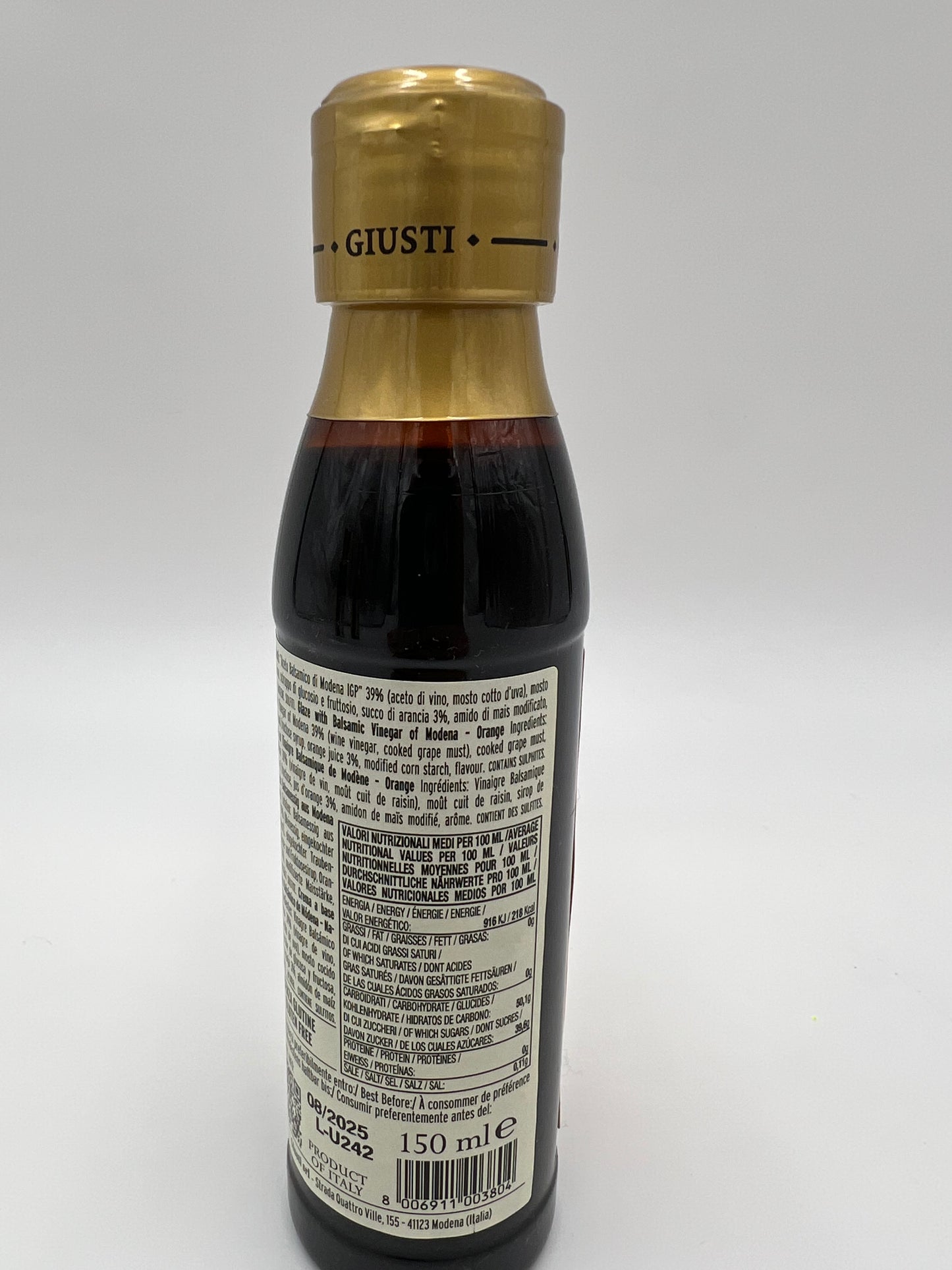 Giuseppe Giusti Crema aus Modena, Orange
