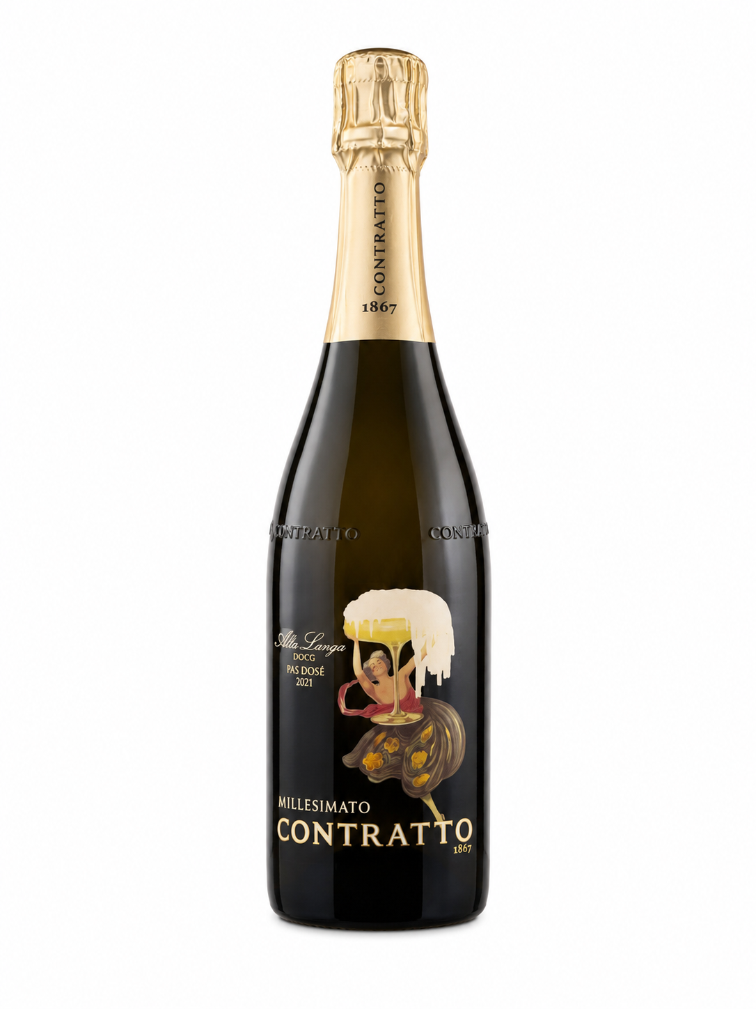 Millesimato Alta Langa DOCG Pas Dosé - Contratto - Pinot Nero & Chardonnay