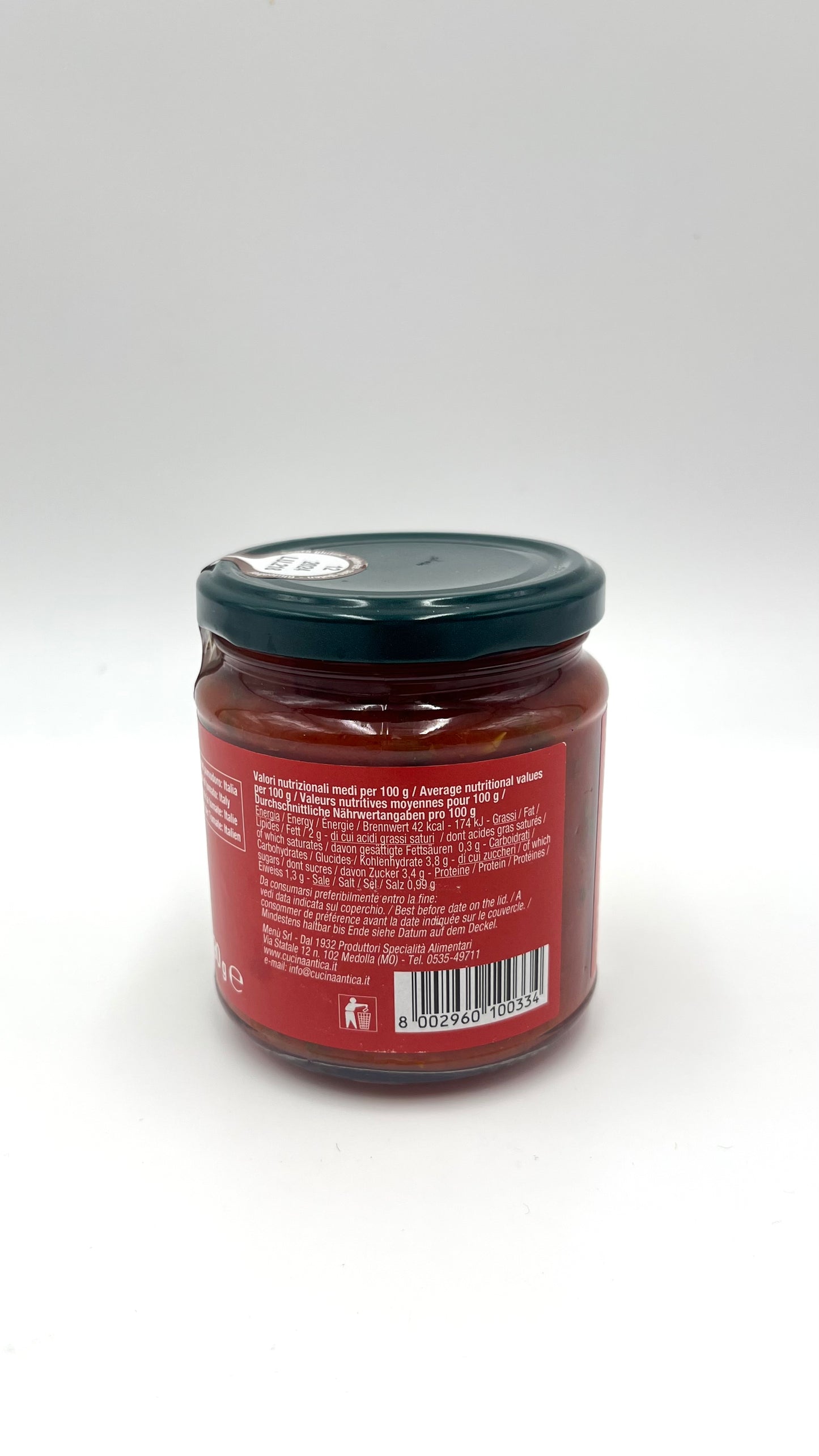 Cucina Antica, Sugo Spaghettina al basilico