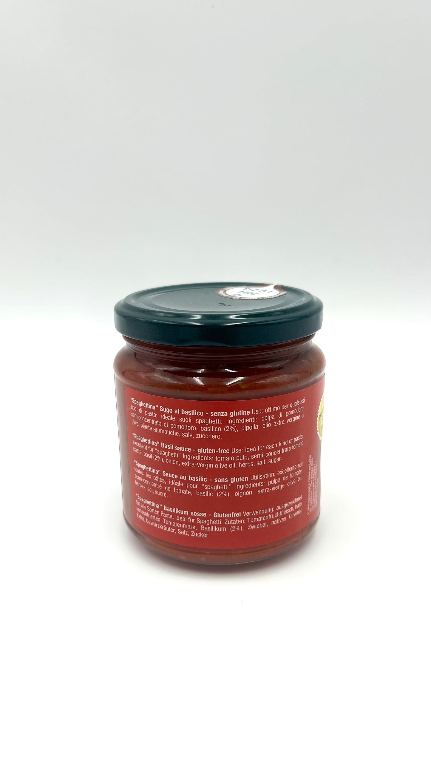 Cucina Antica, Sugo Spaghettina al basilico