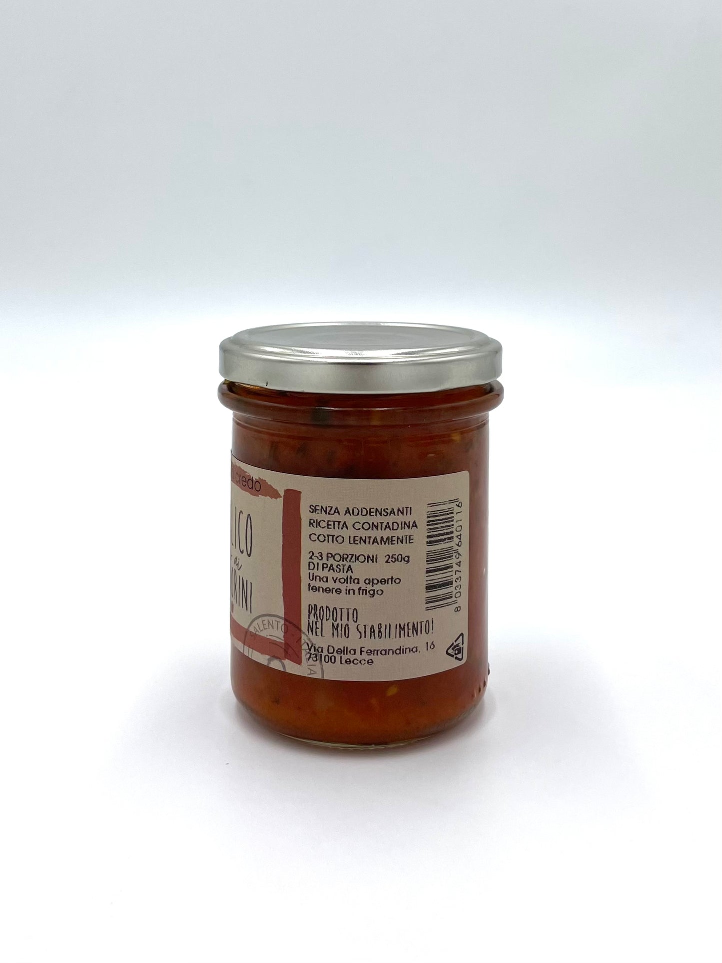 Perché ci credo - BASILICO SUGO DI POMODORINI BASILIKUMSAUCE MIT KIRSCHTOMATEN