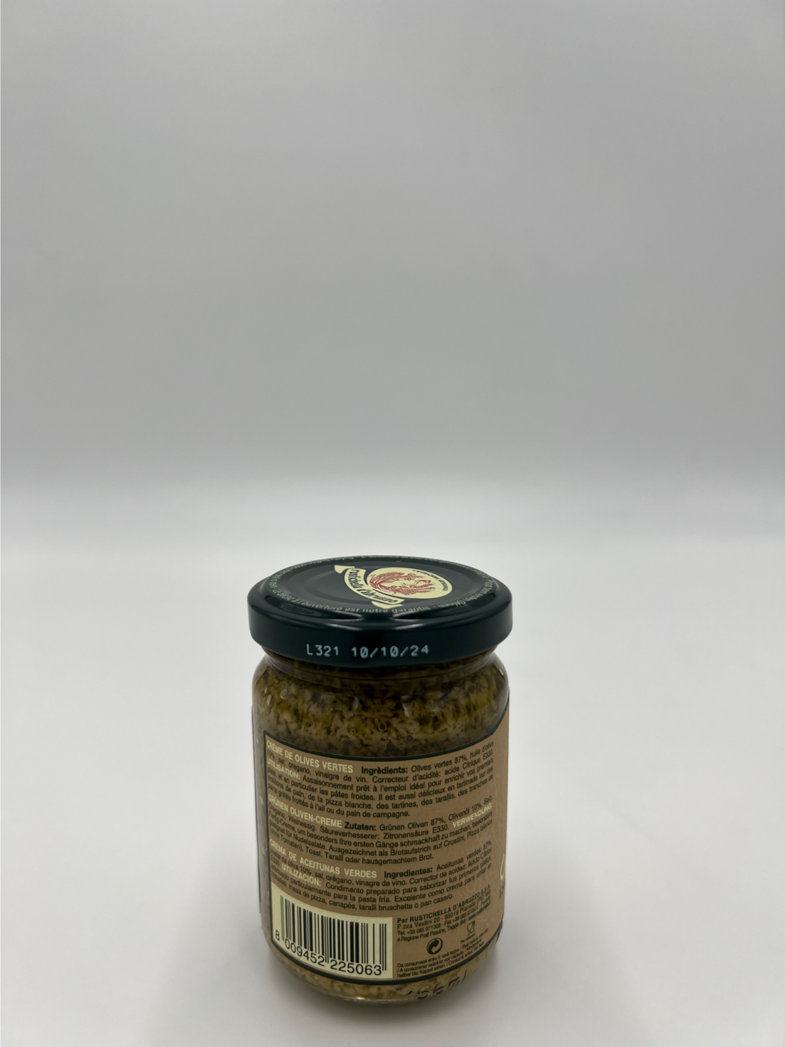 Rustichella d´Abruzzo: Crema di Olive Verdi