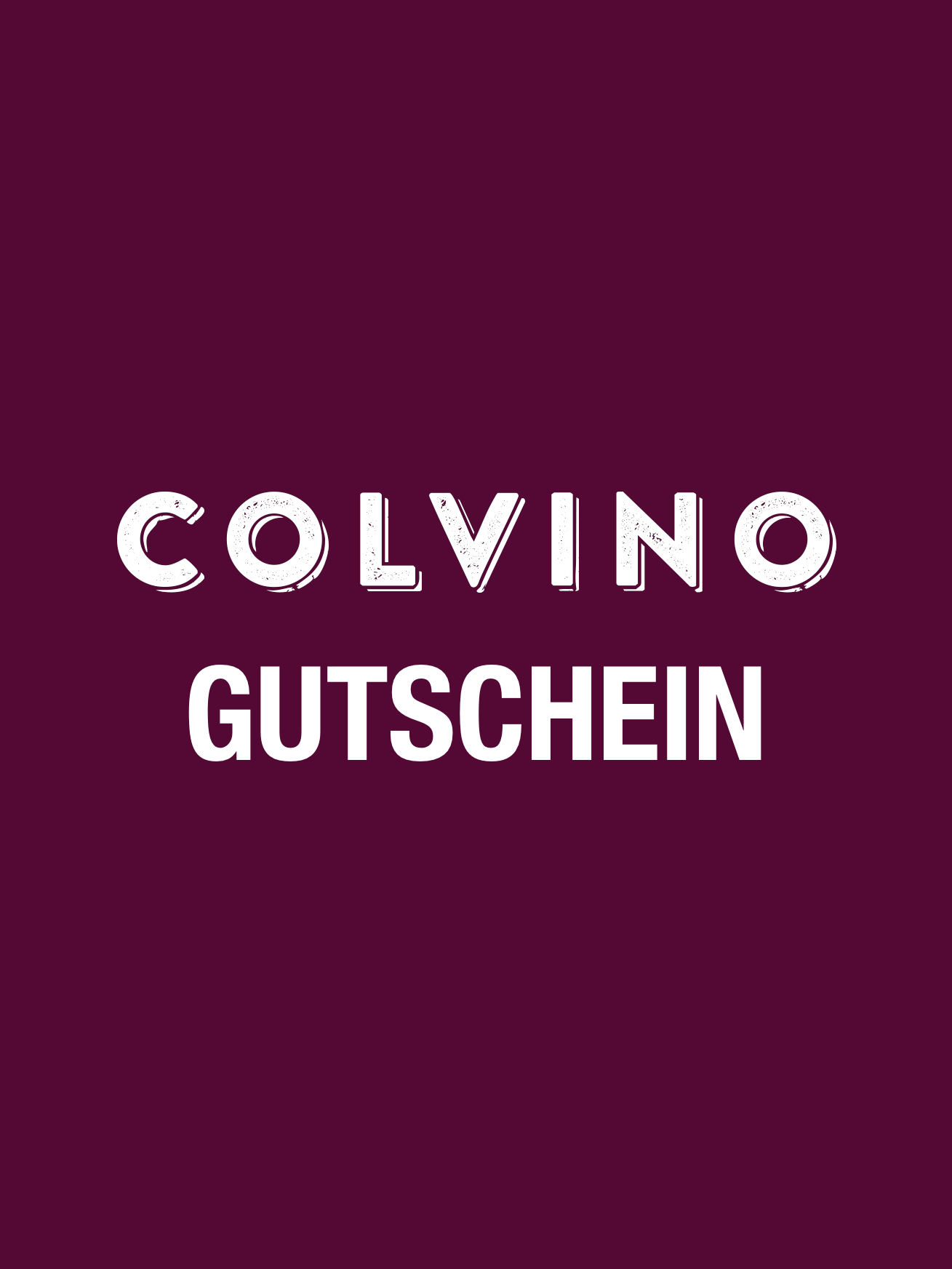 Colvino Geschenkgutschein