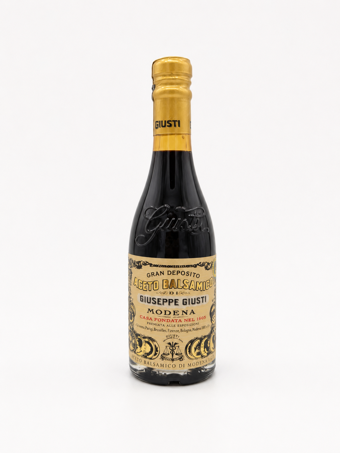 Giuseppe Giusti-Aceto Balsamico di Modena‚ 2 Gold-Medaillen‘