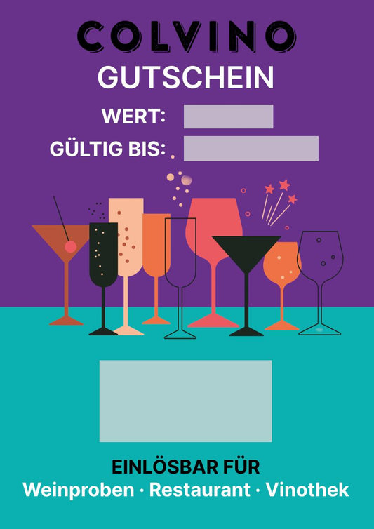 Colvino Geschenkgutschein - Cocktail