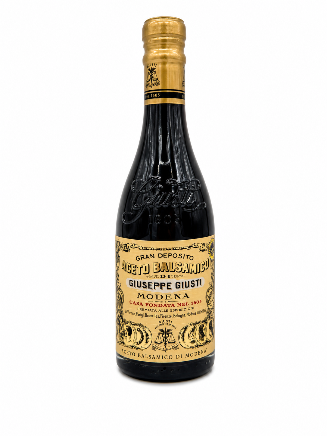 Giuseppe Giusti-Aceto Balsamico di Modena‚ 2 Gold-Medaillen‘