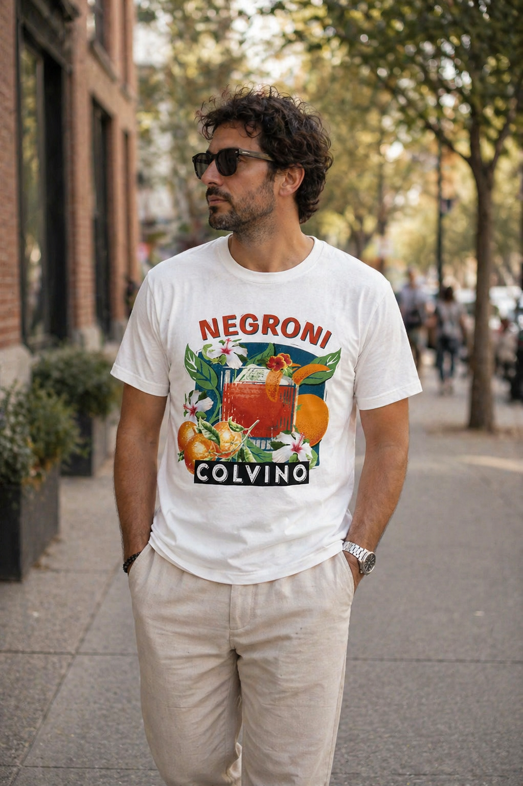 T-Shirt Herren: Negroni