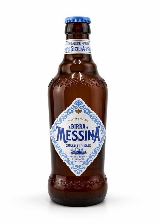 Birra Messina Cristalli di Sale – Sizilianisches Lagerbier mit Meersalzkristallen