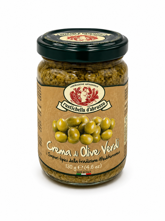 Crema di Olive Verdi – Rustichella d’Abruzzo – Grüne Olivencreme