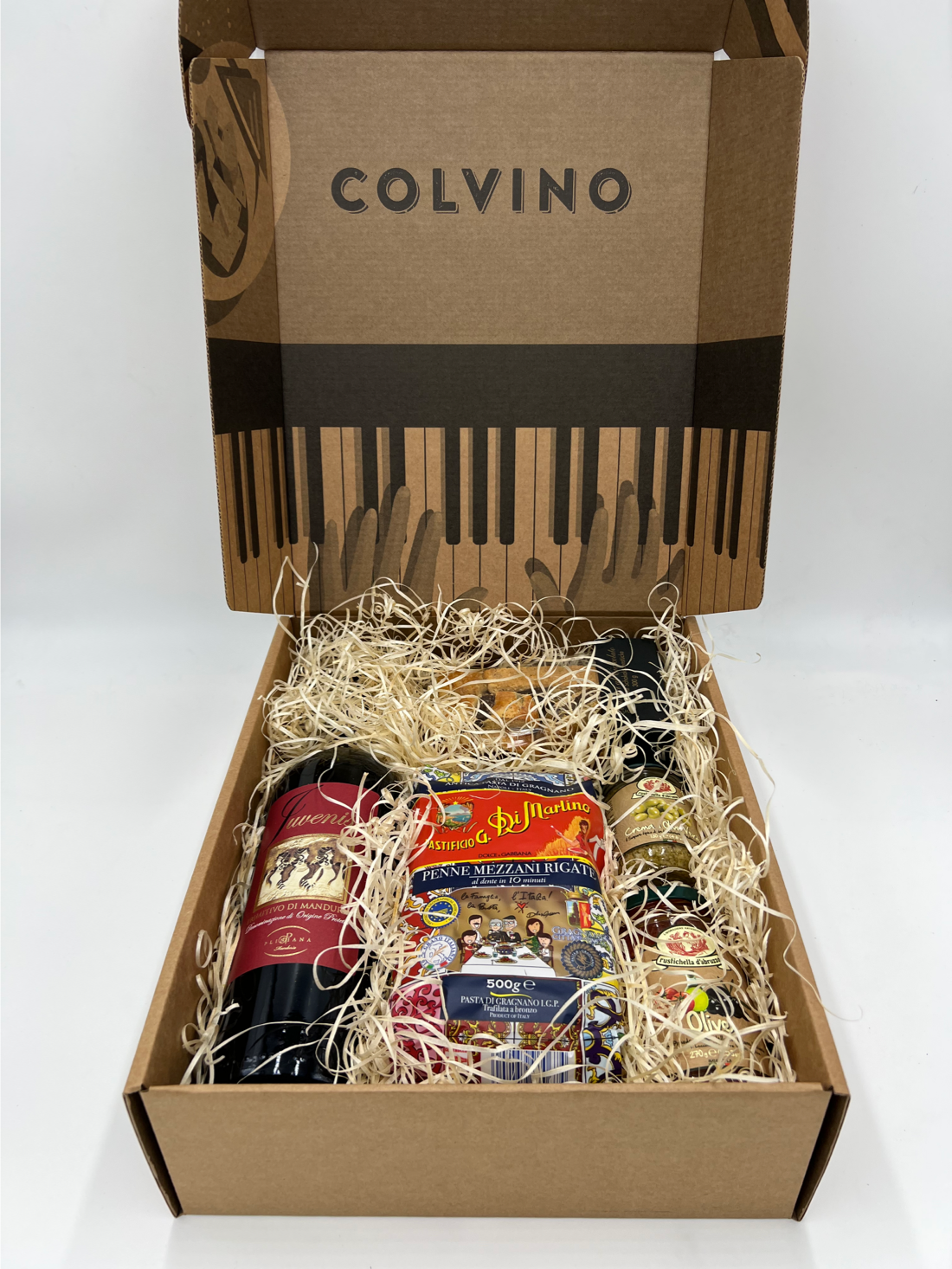 Geschenkbox: Der Geschenkkorb für Olivenliebhaber!